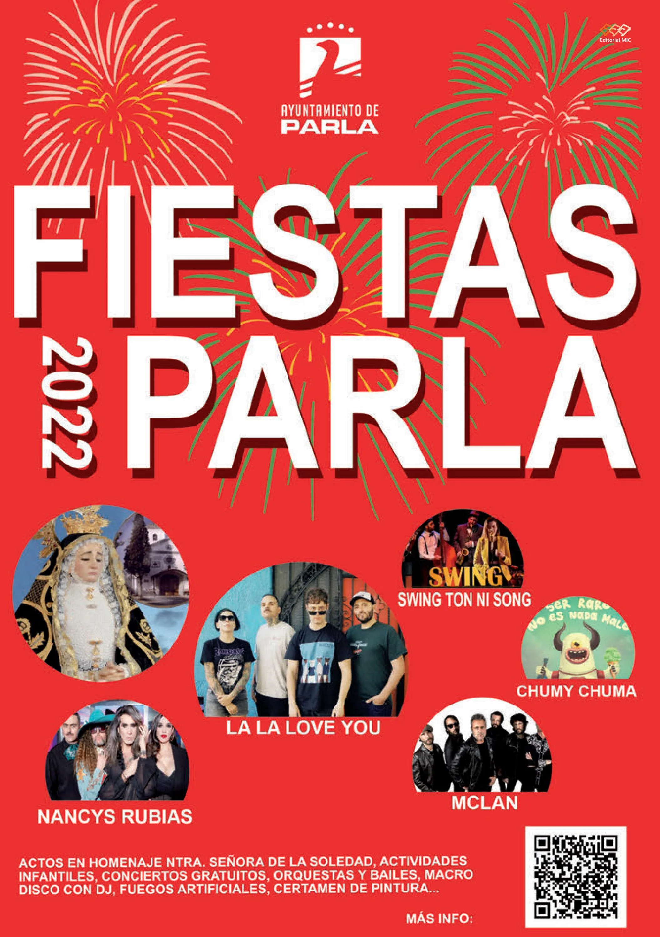 Fiestas patronales en honor a Nuestra Señora de la Soledad 2022 Parla